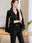 Black 3 Pieces Set