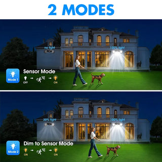 Adjustable Motion Sensor Solar Security Lights