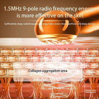 RF Radio Frequency Facial Beauty Device LED Photon Beauty  Skin Care Face Massager Skin Lifting Tighten Anti-Wrinkle