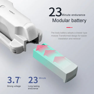 Foldable Quadcopter HD Dual Camera Toy Drone