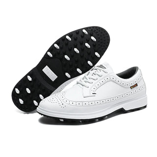 Professional Breathable Leather Golf Sports Shoes