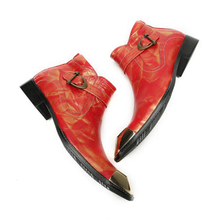 Elegant Genuine Leather Luxury Ankle Boots