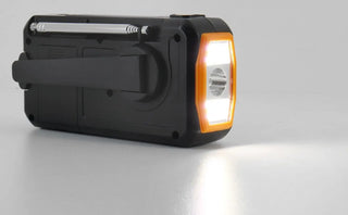 Solar Power Hand Crank Charging Emergency Radio