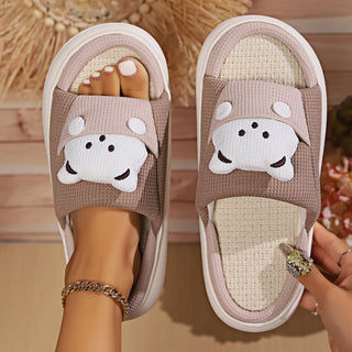Cute Cartoon Four Season Indoor Slippers