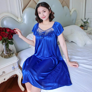 Ladies Ice Silk Nightgowns