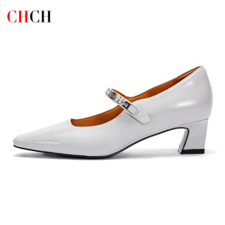 Luxurious Sheep Leather Wedding Party Shoes