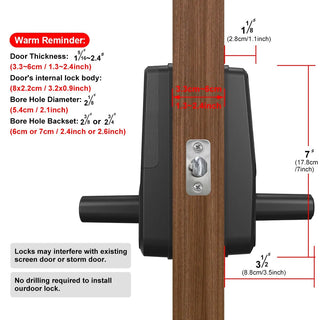 Electronic Wifi Biometric Smart Door Lock - Epictzar Intl.