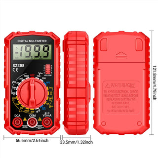 Digital Multimeter Voltage Resistance Meter