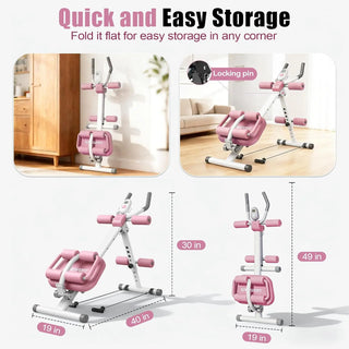 Adjustable Ab Support Crunch Trainer