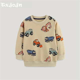 Fun Cozy Comfortable Cartoon Holiday Sweatshirt