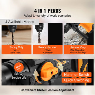 Demolition Breaker Rotary Hammer Drill