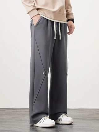 Men Wide Leg Loose Track Pants