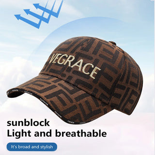 Fashion Letter Embroidered Baseball Cap Female Male Female Male Sun Hat Unisex Adjustable Cotton Truck Driver Hat