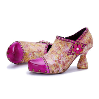   Women's Floral Print Pumps Party Shoes