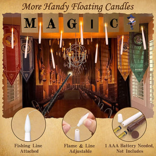 Magic Wand Flameless Flickering Candles