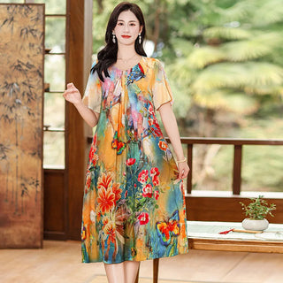 Women's Short Sleeved Floral Sleepwear