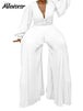 White jumpsuits