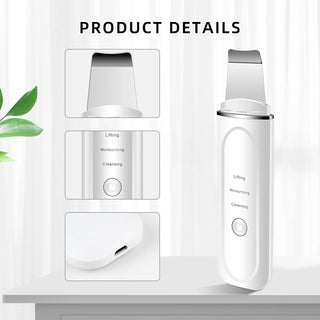 Ultrasonic Skin Scraper Peeling Blackhead Remover
