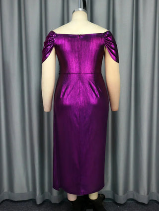 Women High Slit Evening Party Dress - Epictzar Intl.