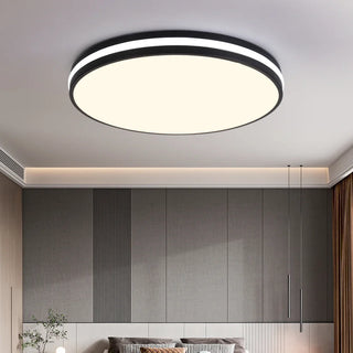Dimmable Nordic LED Circular Ceiling Lamp