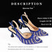 A PAIR SHOES BLUE