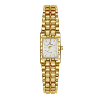 Light Luxury Retro Gold Rectangle Classic Watches For Women Fashion Stainless Steel Womens Watch Vintage Quartz Wristwatches