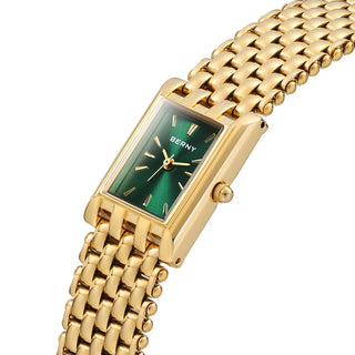 Exquisite Ladies Quartz Gold Wristwatch