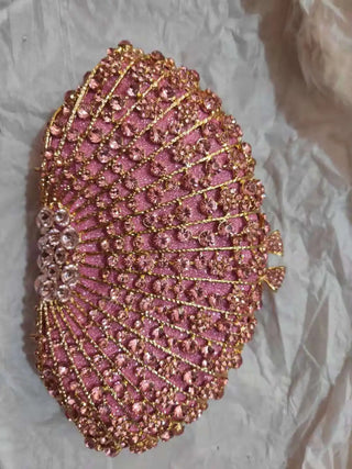 Multicolored Crystal Dinner Party Handbag