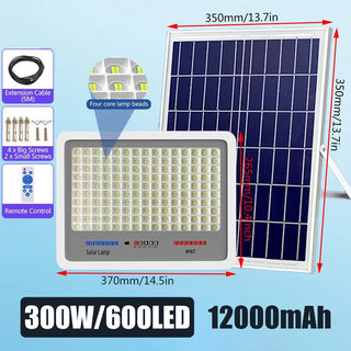 Sunlight Powered Solar Spotlight