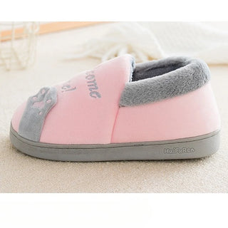 Plush Indoor Thermal Furry Warm Slippers