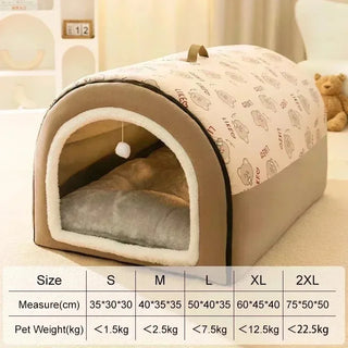 Washable Warm Deep Sleep Dog House