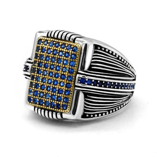 Men's Zircon Punk Festival Ring - Epictzar Intl.