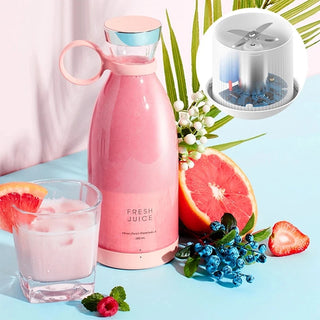 Portable Wireless Rechargeable Juicer Blender