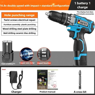 Metal Ratchet Household Electric Hand Drill - Epictzar Intl.