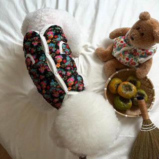 Classic Shabby Flower Pet Coat