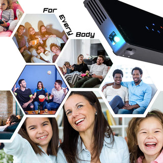 Mini Portable Home Theater Projector