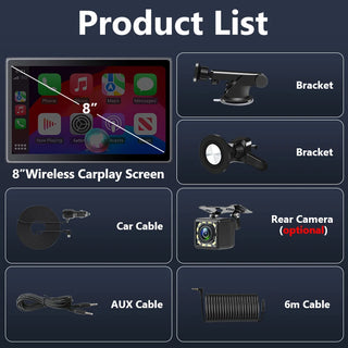 Universal Rotatable Screen Wireless Carplay