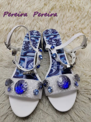 Luxury Gemstone Classic Bohemian Style Sandals