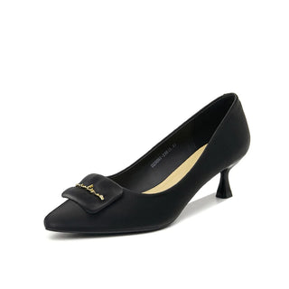 Elegant Thin Heel Slip-On Ladies Shoes