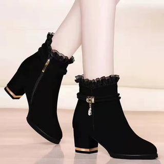 Versatile Women's Fashion Short Boots