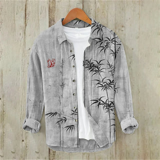 High Quality Bamboo Art Linen Shirt