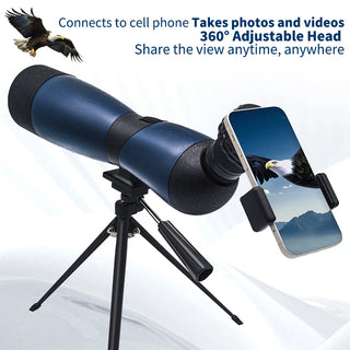 25-75x70 BAK4 Prism Waterproof Spotting Scope HD Monocular Telescope for Birdwatching Target Shooting Outdoor Camping Wildlife