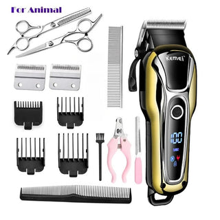 Professional Hair Trimmer Pet Grooming Set