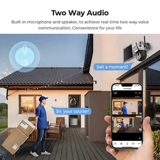 HD Solar Video Surveillance Camera