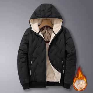 Thicken Hooded Fleece Padded Jacket