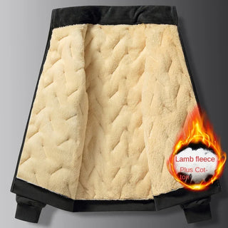 Versatile Thick Faux Wool Warm Coat