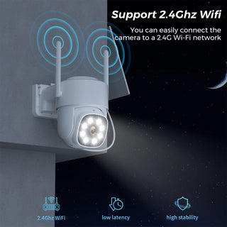 Wireless Solar Auto Tracking Security Camera