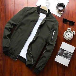 Men Bomber Thin Slim Jackets