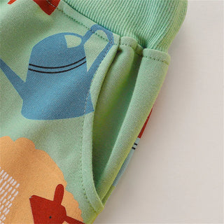 High Quality Cotton Cartoon Print Sweatpants