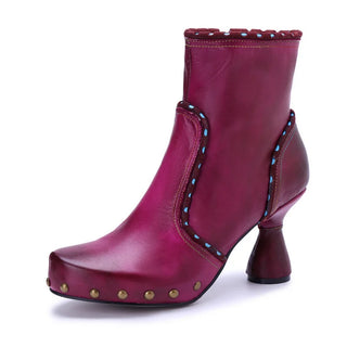   Comfortable Women's Square Toe Party Boots